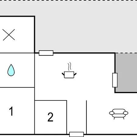 2 Bedroom Lovely In Tatil Evi