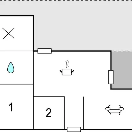 2 Bedroom Lovely In Casa de Férias *