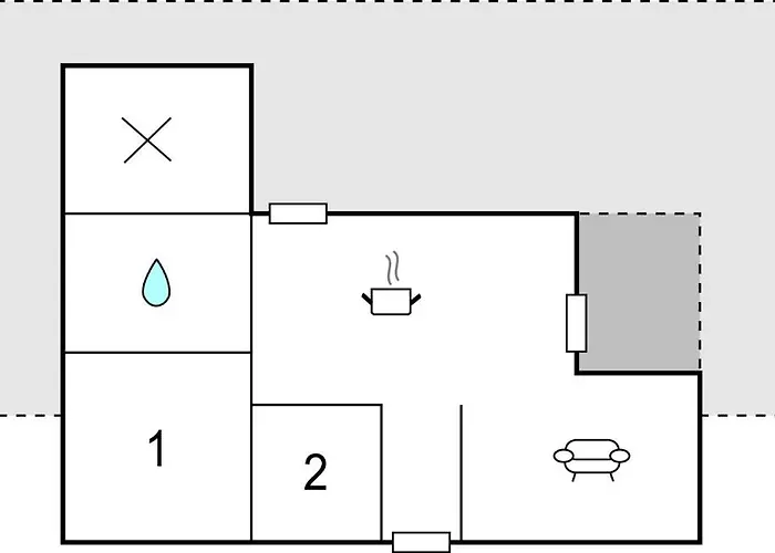 2 Bedroom Lovely In Semesterbostad *